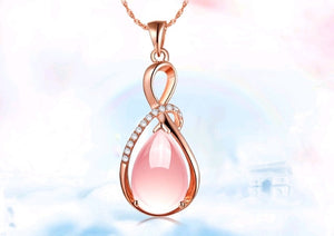 Female Charm Water Drop Necklaces