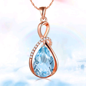 Female Charm Water Drop Necklaces