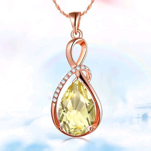 Female Charm Water Drop Necklaces