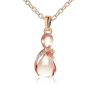 Female Charm Water Drop Necklaces