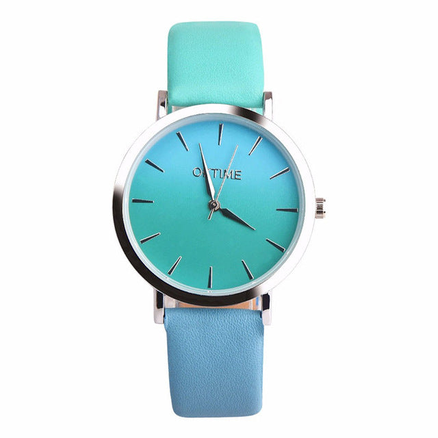 Retro Rainbow Design Women Dress Watch