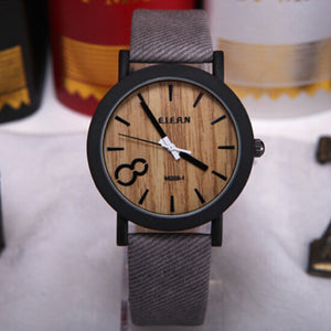 Men's Quartz Wooden Watch