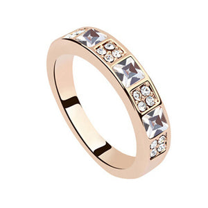 Princess Cut Eternity Band Ring