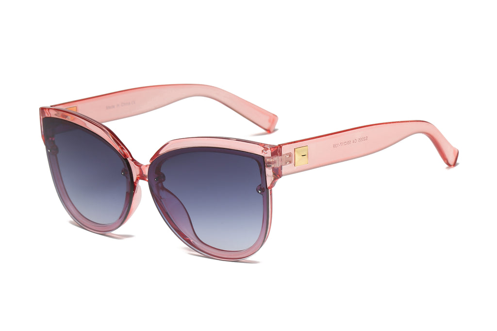 Women Fashion Round Cat Eye Sunglasses UV Protection