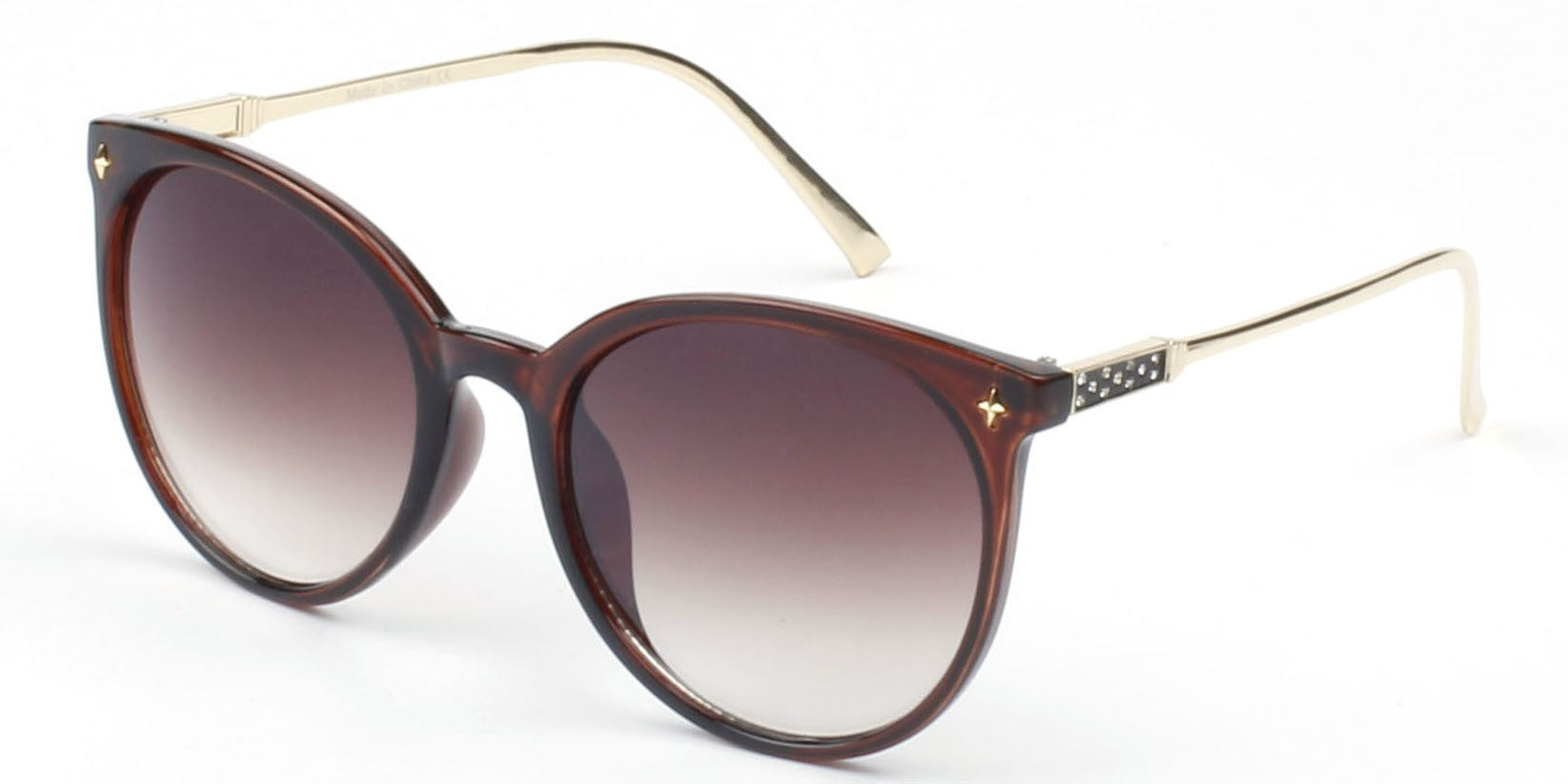 Women Classic Retro Round Oversized Cat Eye UV Protection fashion Sunglasses