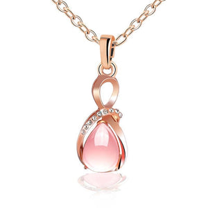 Female Charm Water Drop Necklaces