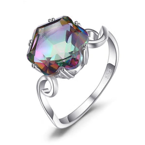 Rainbow Fire Mystic Topaz Ring