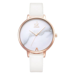 Leather Female Quartz Watch