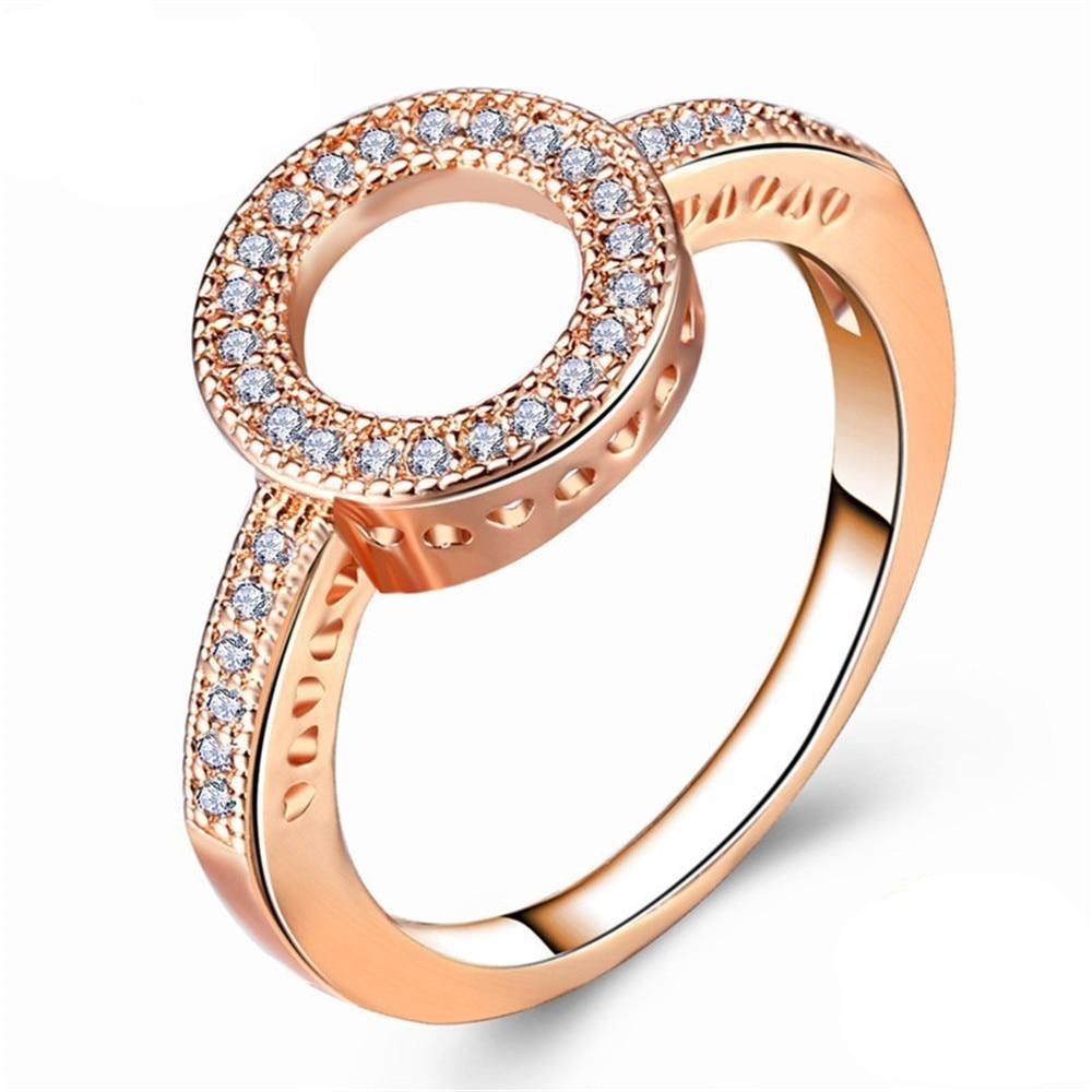 Female Round Finger Rings